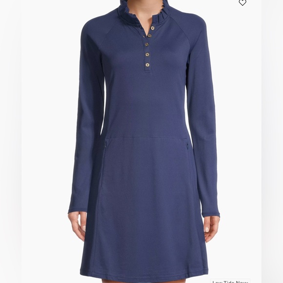 Lilly Pulitzer Hutton UPF 50+ Long-Sleeve Minidress NWT - Picture 6 of 6